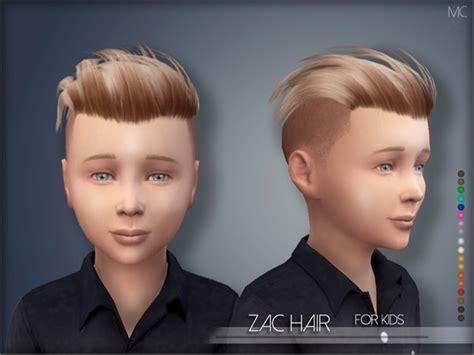 Mathcope Zack Hair Kids By Mathcope At Tsr Sims 4 Updates
