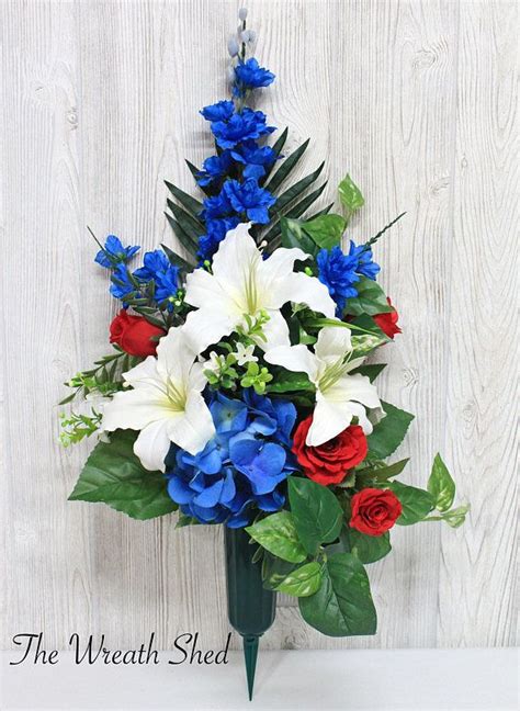 From casket choices to funeral flowers, the funeral directors at hillside memorial chapel provide individualized funeral services designed to meet the needs of each family. Ships Free, Cemetery Headstone Flowers, Patriotic Flower ...