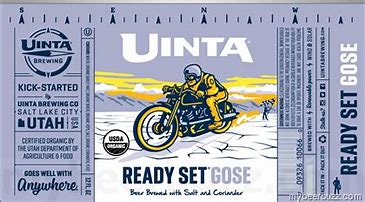 Image result for uinta ready to gose ratebeer
