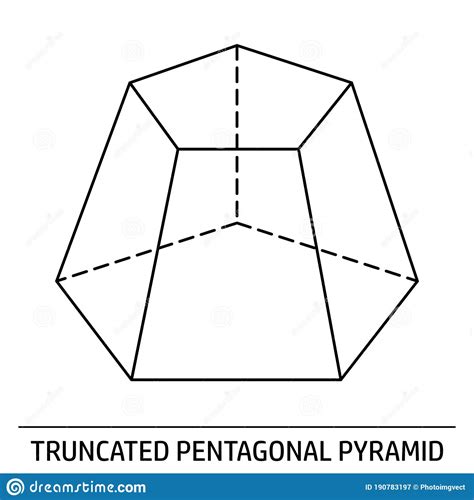Truncated Pentagonal Pyramid Net Filepentagonal Gyroelongated