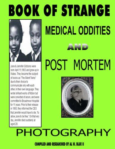 Book Of Strange Medical Oddities And Post Mortem Photography Ebook