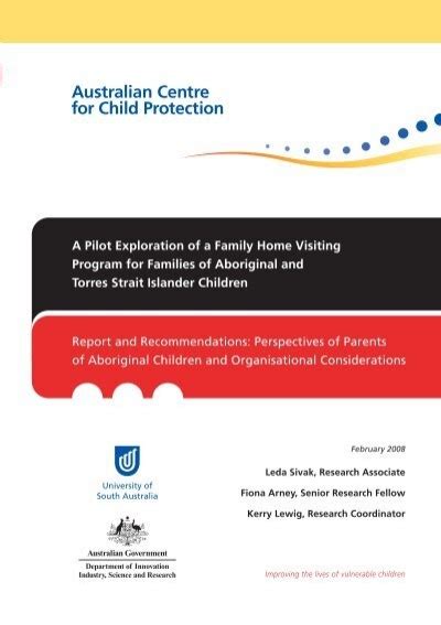 A Pilot Exploration Of A Family Home Visiting Program For Families Of