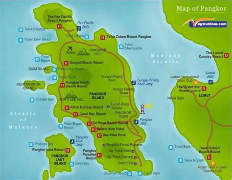 Pangkor (pulau means island) consists of nine islands. TOUR TO MALAYSIA - VISIT MALAYSIA: Pangkor Island