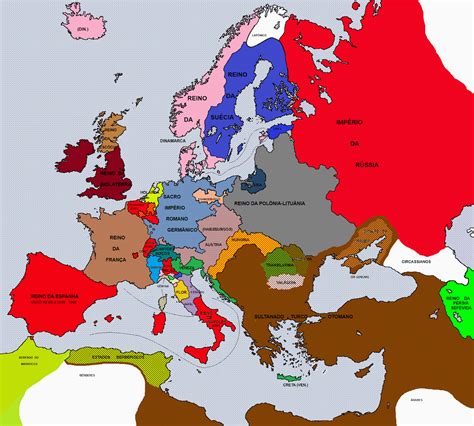Europa HistÓrica Europa 1600 Dc