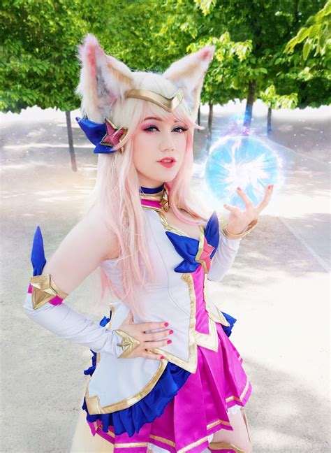 Self My Star Guardian Ahri League Of Legends Cosplay Rcosplay