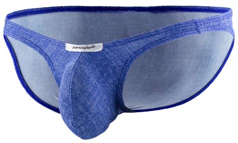 Joe Snyder Mex Bikini Bulge 04 Mens Pouch Underwear Enhancing Male Brief Denim Ebay
