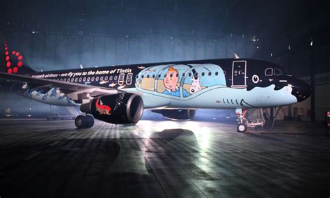 Belgian Airline Takes Tintin To New Heights Global Times