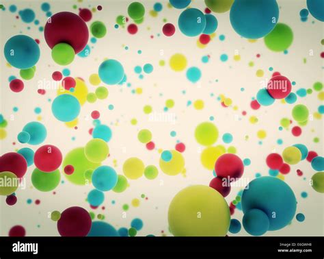 Multi Color Balls On White Background Stock Photo Alamy