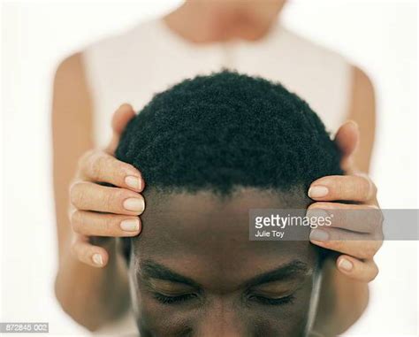 Black Man Massage Stock Fotos Und Bilder Getty Images