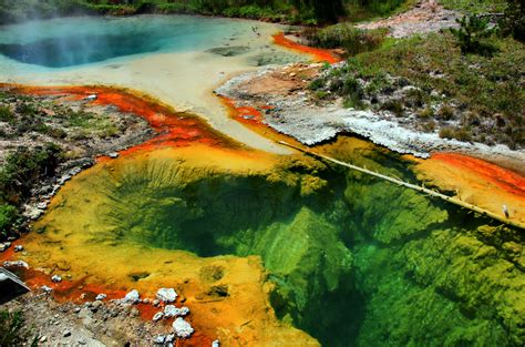 Filehot Springs In West Thumb Geyser Basin Wikimedia Commons