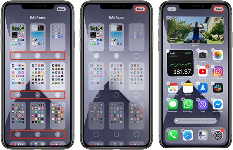 How To Hide Home Screen App Pages On Iphone In Ios 14 Macrumors