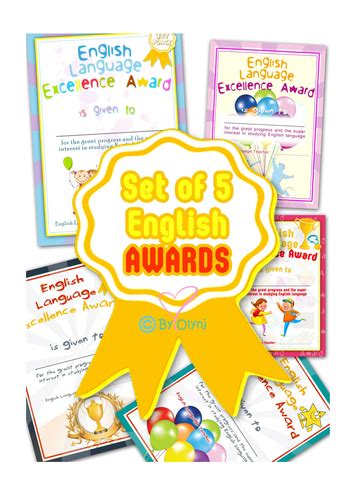 Awards Teaching Resources