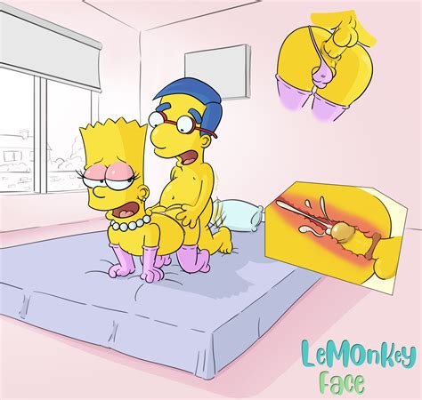 Post Bart Simpson Lemonkeyface Milhouse Van Houten The