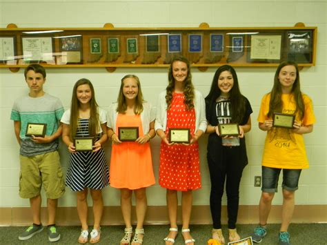 Wawasee Middle School Students Given Awards