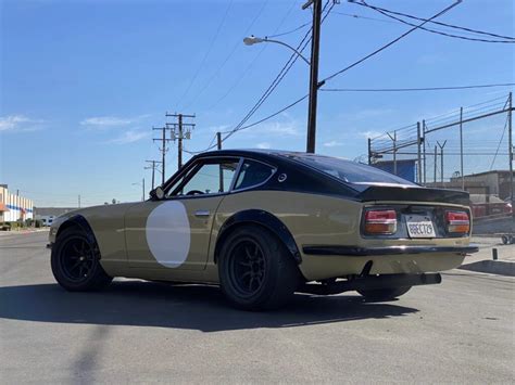A Very Cool Restomod 1972 Datsun 240z With A Surprise Under The Hood