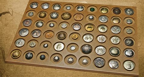 Collection Of Uniform Buttons Uniform Buttons