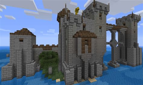 Isolated Island Fort Minecraft Project