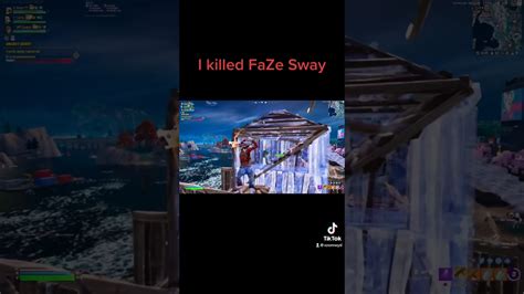 I Killed Faze Sway Fortnite Consolefortnite Gaming Best Viral
