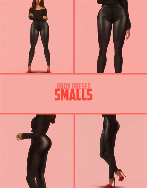 Smalls Body Preset Hi Land On Patreon Sims 4 Body Mods Sims 4