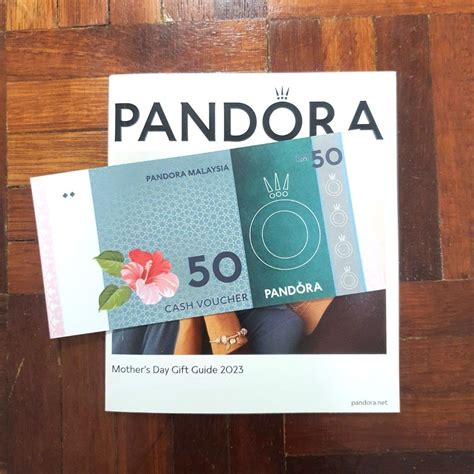 RM 50 Pandora Cash Voucher Women S Fashion Jewelry Organisers