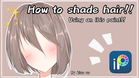 How To Shade Hair Ibis Paint Tutorial 1 Eng And Indo Sub