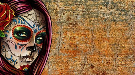 Hd Sugar Skull Wallpaper 64 Images