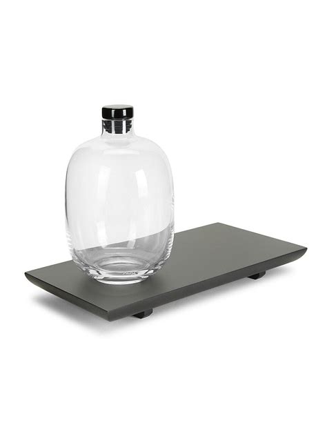 Nude Glass Malt Whisky Bottle Tray Piece Set One Color Editorialist