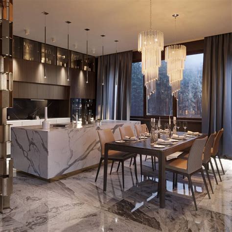 Top Interior Designers Studia 54 Modern Kitchen Design Luxury