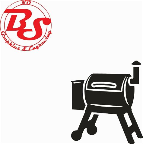 6" Traeger Pellet Logo Grill BBQ Barbecue Smokey Smoker Vinyl Decal