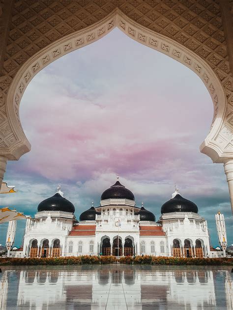 Hd Wallpaper Masjid Raya Baiturrahman Islam Moslem Architecture