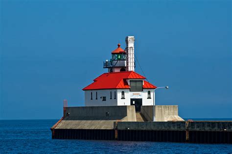 Duluth Entry Lighthouse One Of The Lighthouses That Signal Flickr