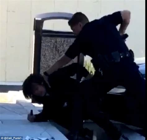 California Cop Shoots Man Multiple Times At 7 Eleven Daily Mail Online