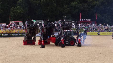 Jcb Dancing Diggers At Carfest North July 2016 Youtube