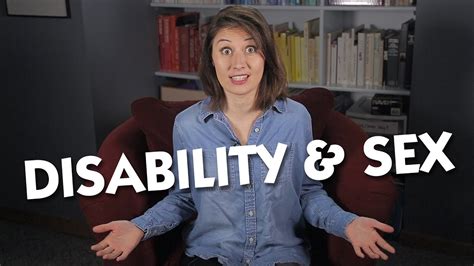 Disability And Sex Youtube