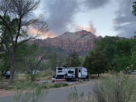 Our Epic Camping Spot In Zion National Park Last Week Rcamping