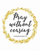 Image result for pray contiously bibe hub