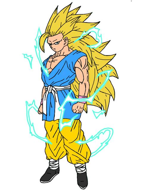 Goku Adulto Gt Super Saiyan 3 By Zener88 On Deviantart