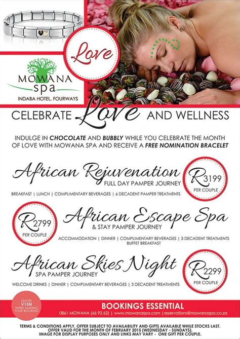 Pamper Packages Mowana Spa Spa Day Spa Pamper
