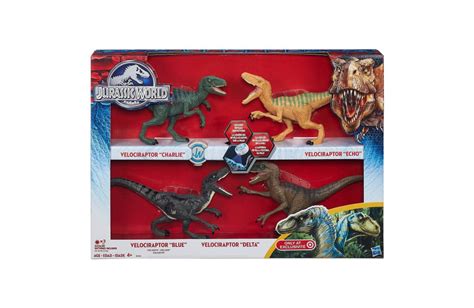 Jurassic World Velociraptor 4 Pk Derangedmederangedme
