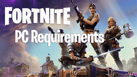 Fornite Pc Requirements Can Your Pc Play Fortnite Newb Gaming