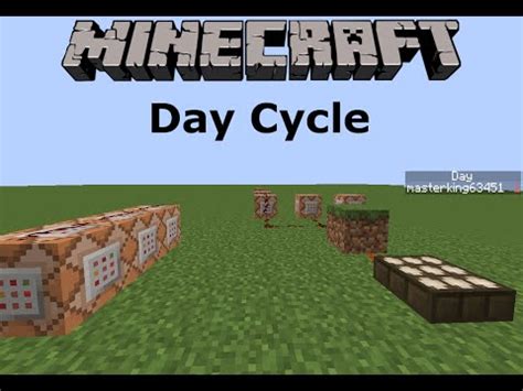 The day/night cycle is a 20 minute long lapse between two main light settings. Minecraft:Day Cycle - YouTube