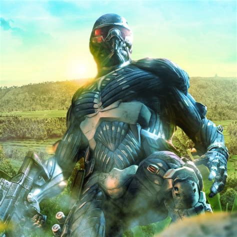 500x500 Resolution Crysis Soldier Art 500x500 Resolution Wallpaper