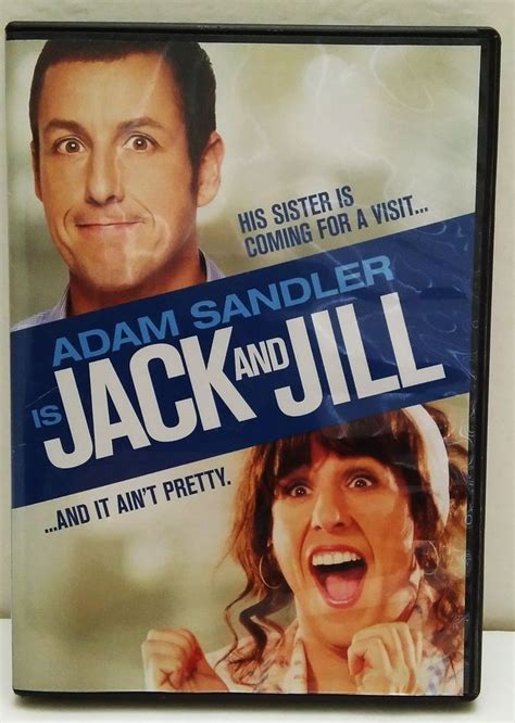 Jack And Jill Dvd Movie Comedy Adam Sandler Adam Sandler Adam Sandler Movies Jack And Jill