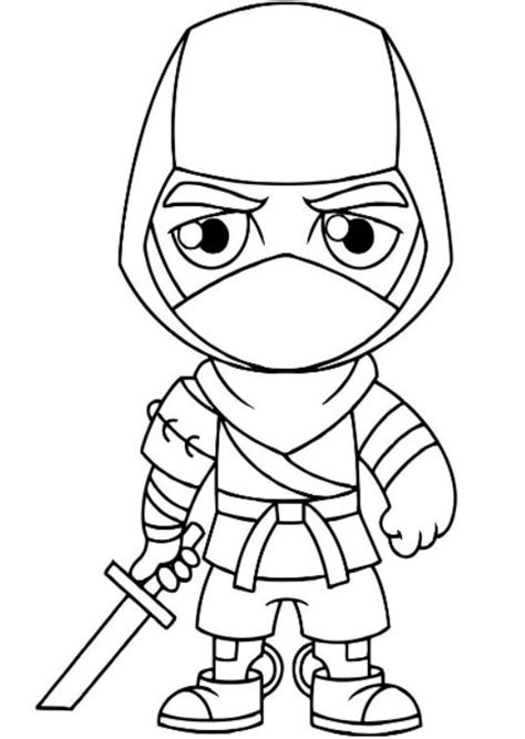 Fortnite Ninja Coloring Pages Coloring Pages