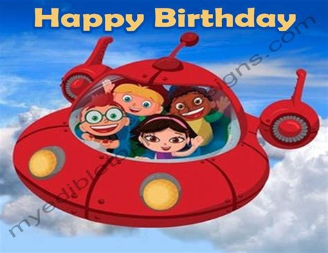 Little Einsteins Personalized Edible Image Cake Topper Frosting Sheets
