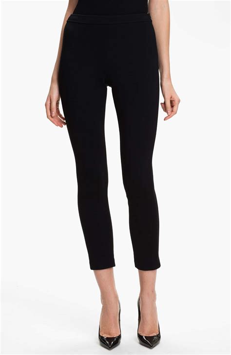 St John Collection Alexa Stretch Milano Knit Ankle Pants Nordstrom
