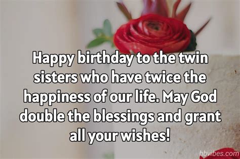 20 Beautiful Happy Birthday Wishes For Twin Sister