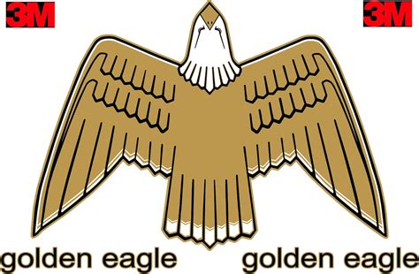 Golden Eagle Vinyl Decal Sticker Decal Kit 3m Etsy