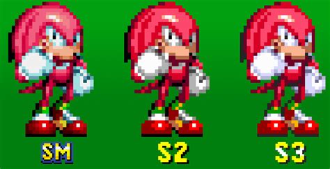 Mania Knuckles For Sonic 3 Air Sonic 3 Air Mods