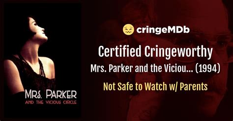 Mrs Parker And The Vicious Circle Sexual Content Cringemdb Com